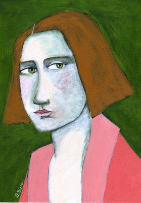 Woman in Pink Jacket