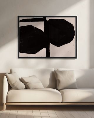 Abstract Black and White