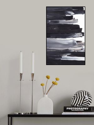 Monochrome Brushstrokes