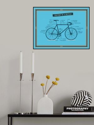 Anatomy of a Bicycle Standard Wall Art
