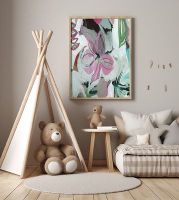 Painted Bloom Whispers