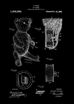 Teddybear Patent 1920