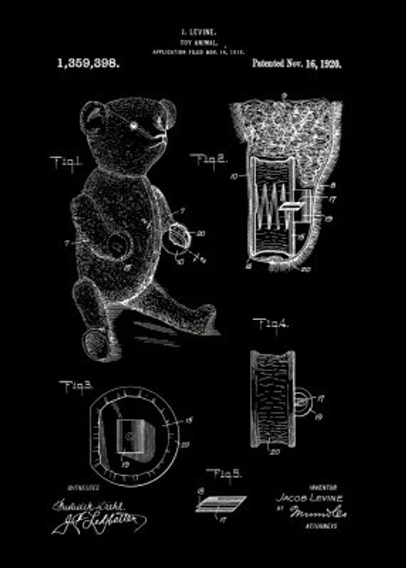 Teddybear Patent 1920