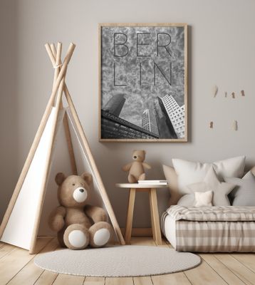 BERLIN Potsdamer Platz | Text &amp; Skyline