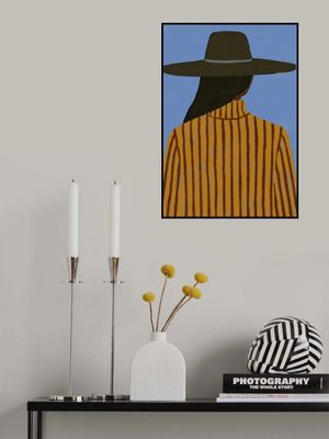 Modern Woman with Hat