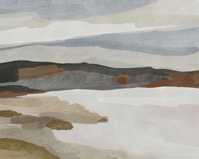 Monochrome abstract landscape