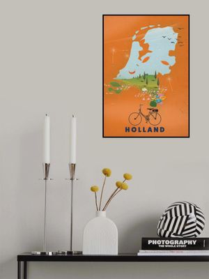 Holland Vintage Travel Poster