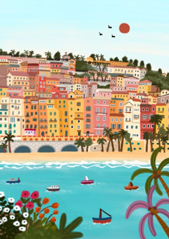 Seaside Color Harmony