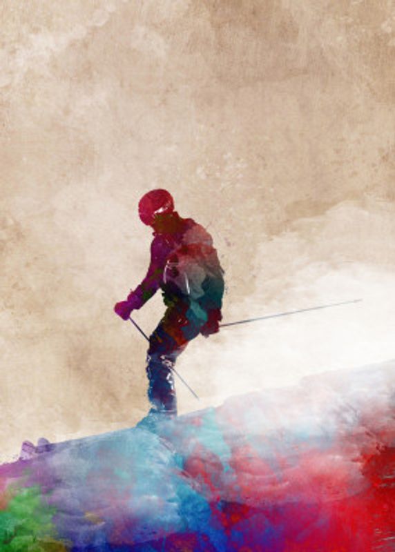 Ski Sport Art 2