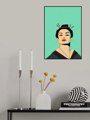 Confident Geisha Girl