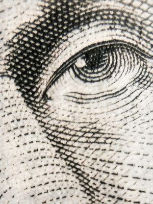 Dollar Bill Eye