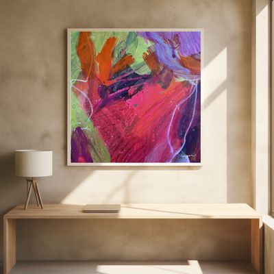 Everbloom Pink Abstract