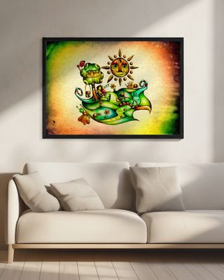 Fairy-tale rest under the time tree