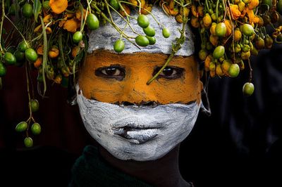Surma tribe girl - Ethiopia