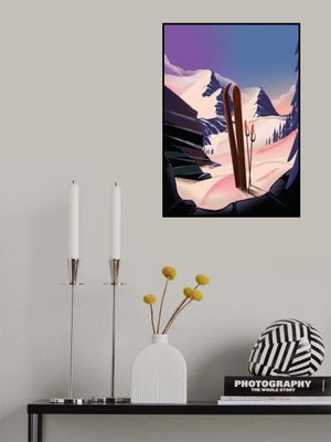 Ski Travel Poster
