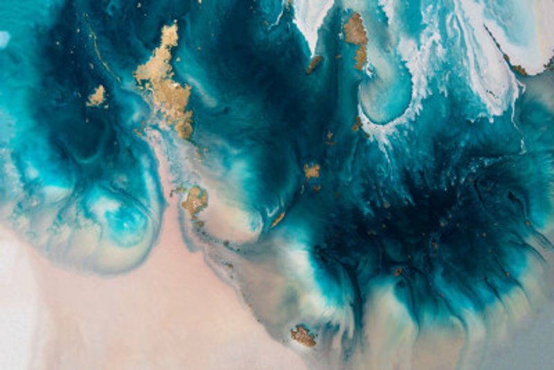 Abstract Ocean - Sky High