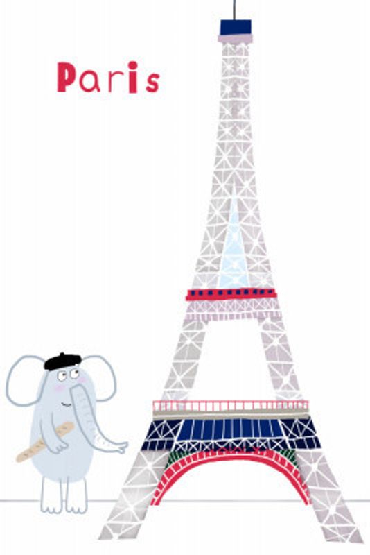 "Landmark25" Eiffel Tower, Paris