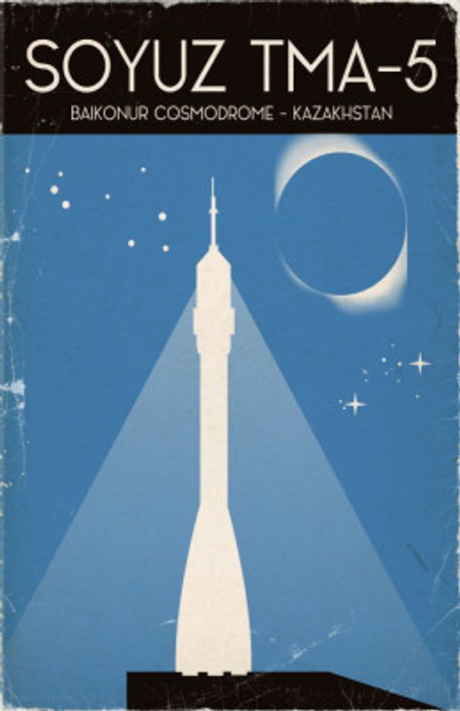 Soyuz TMA-5 Space Art