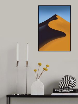 Desert Landscape With A Vivid