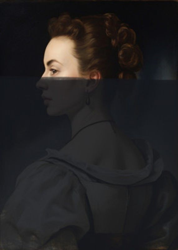 Modern Portrait of Woman
