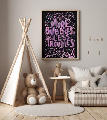 More Bubbles Less Troubles