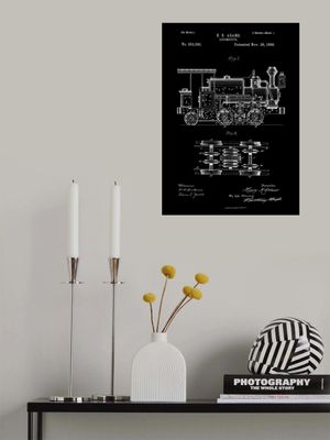 Locomotive Patent 1886