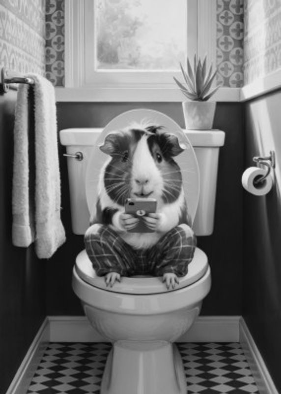 Bathroom Guinea Pig