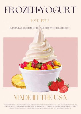 Swirl of Frozen Yogurt