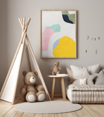 Pastel Minimal shapes