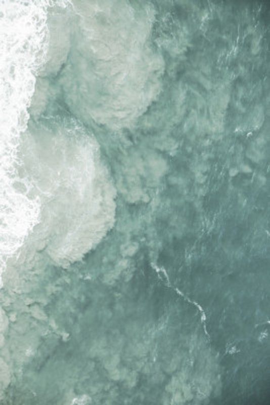 Ocean's Gentle Swirl