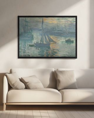 Sunrise (1873) By Claude Monet