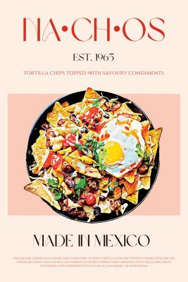 Colorful Mexican Nachos