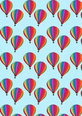 Kids Balloon Pattern