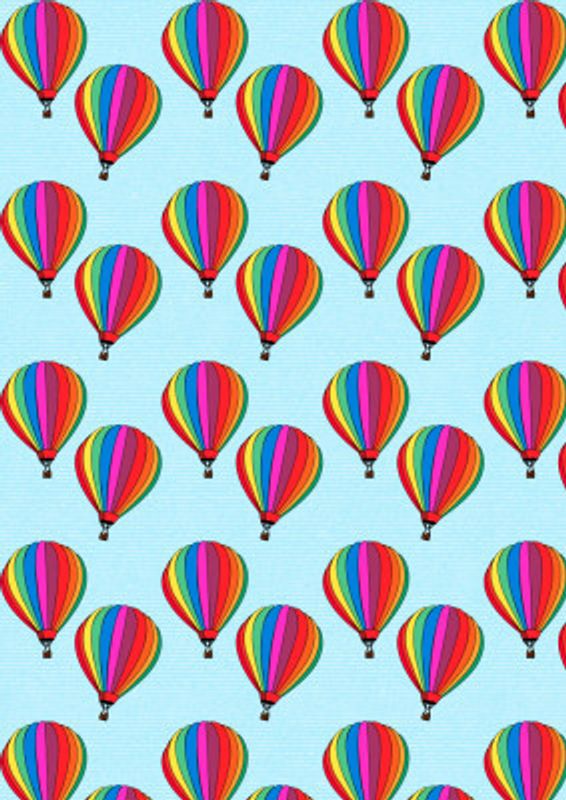 Kids Balloon Pattern