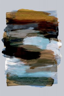 Abstract Brush Strokes 78X