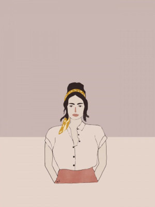 Girl In a White Shirt