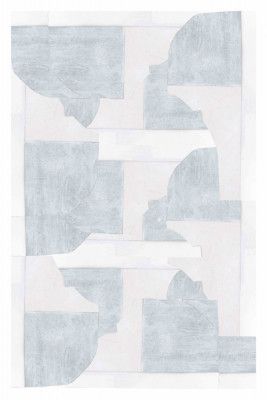 Geometric White Shapes