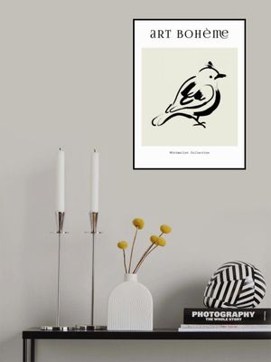 Brushstroke Bird
