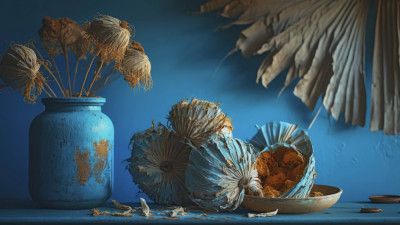 Blue Still Life