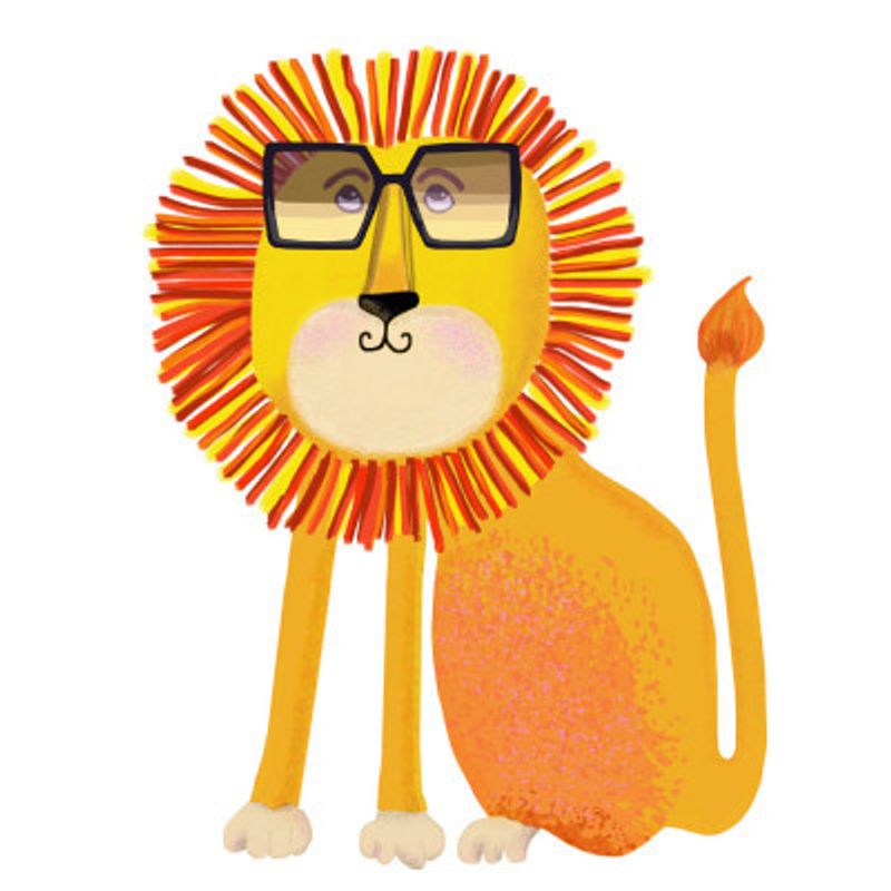 Lion with Sunglasses