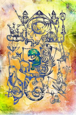 A gray mushroom cabbie No. 3