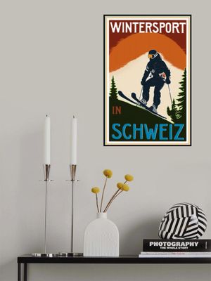 Winter Tourism: Vintage Wintersport In Schweiz