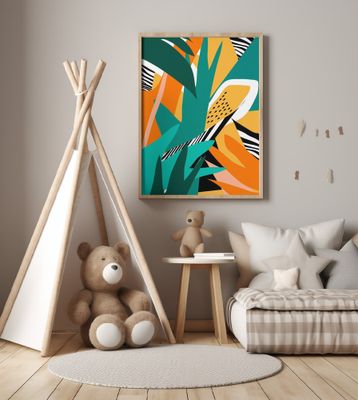 Jungle Abstract Shape