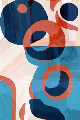 Geometric Shapes And Vibrant Colors