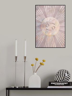 Cancer Boho Star Sign Sun
