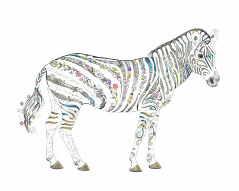 Zebra Delicate Tints