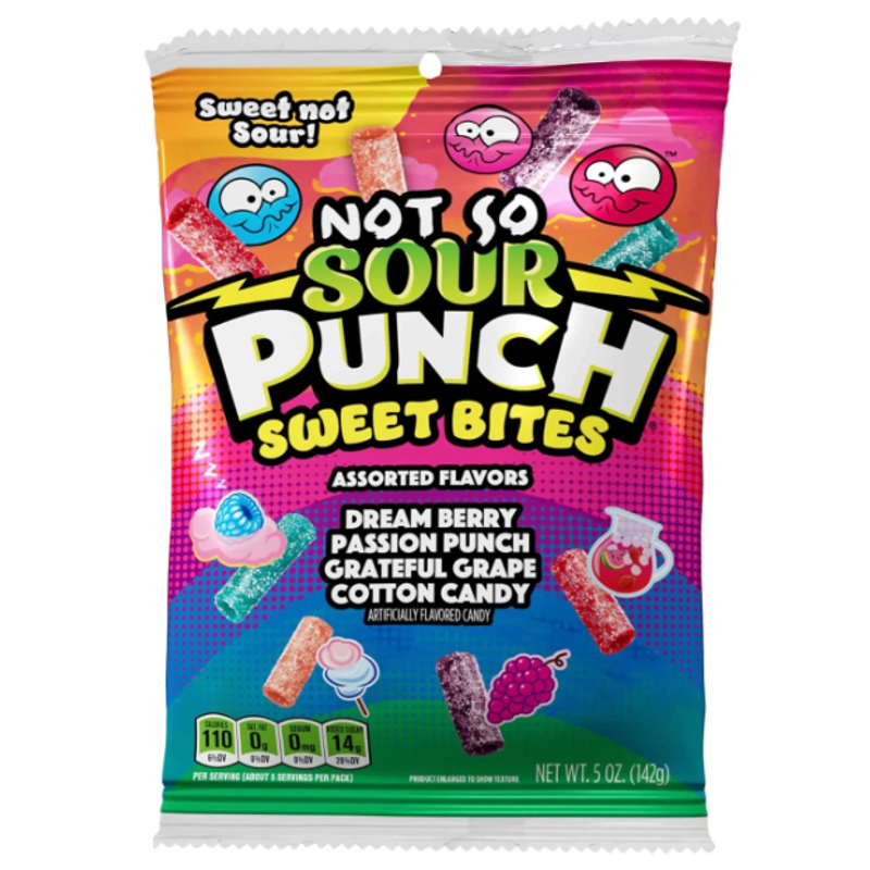 Sour punch Bites Sweet Bites 12st/förp