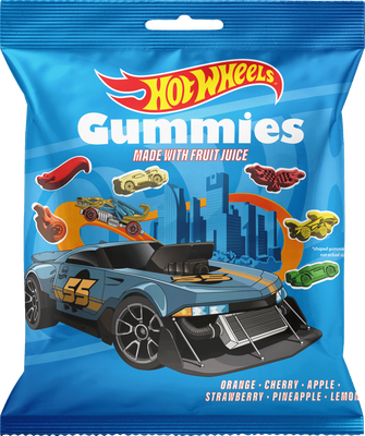 Hot Wheels Gummies 100g 12st/förp