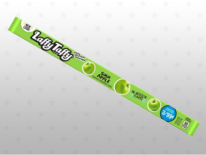 Wonka Laffy Taffy Rope Sour Apple förp/24st