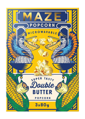 MAZE Popcorn Double Butter 16 units/case